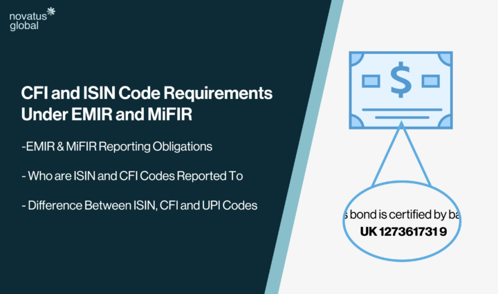 CFI and ISIN Code Requirements Under EMIR and MiFIR